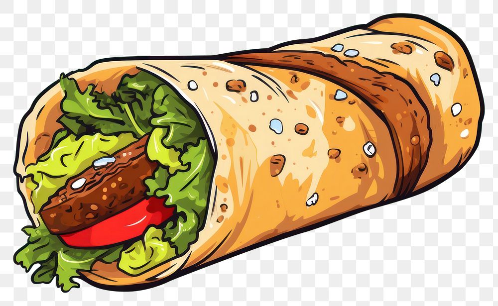 PNG Kebab bread food vegetable. AI generated Image by rawpixel.