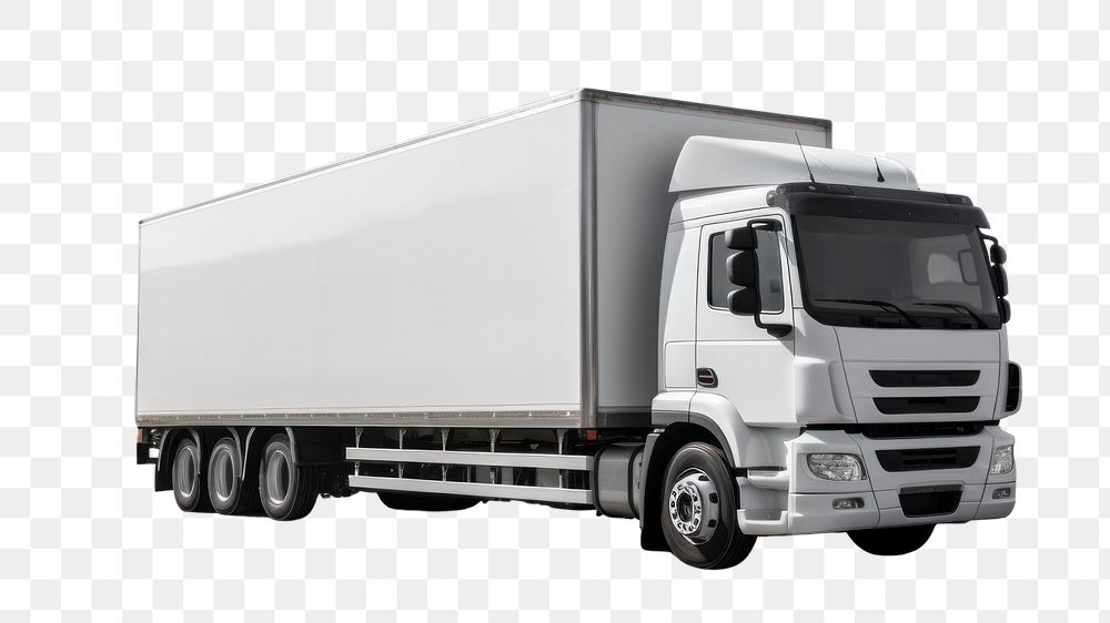 PNG Vehicle truck transportation architecture.  PNG with transparent background.