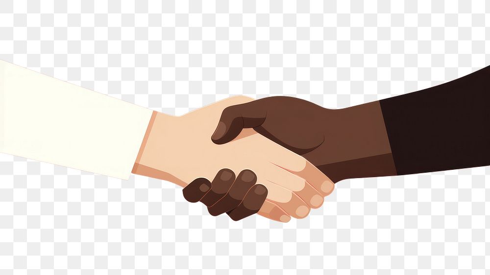 PNG Handshake agreement appliance greeting. AI generated Image by rawpixel.