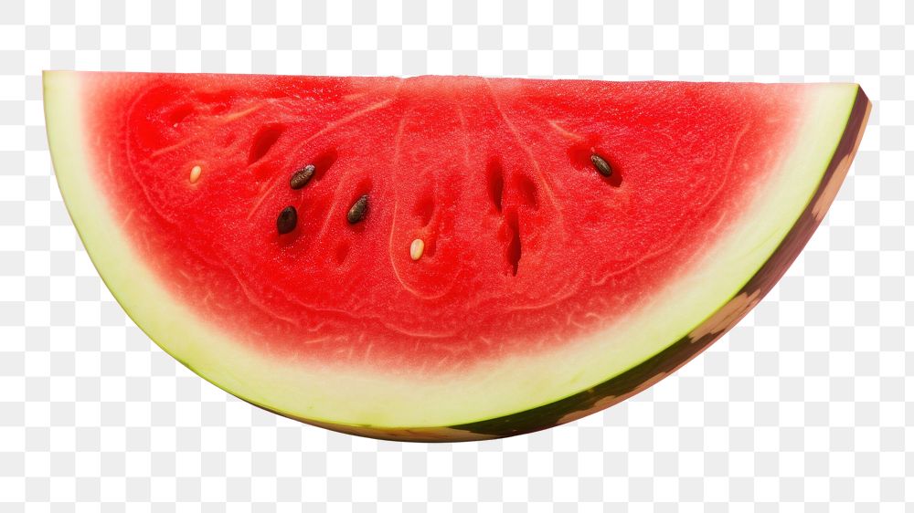 PNG Watermelon Slice watermelon slice fruit. AI generated Image by rawpixel.