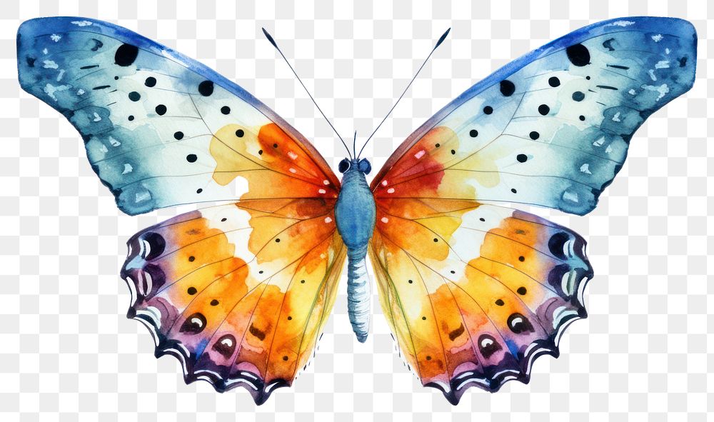 PNG Butterfly insect animal white background. 