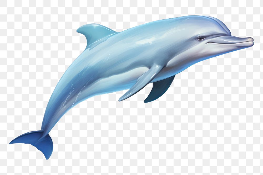 PNG Dolphin animal mammal fish. 