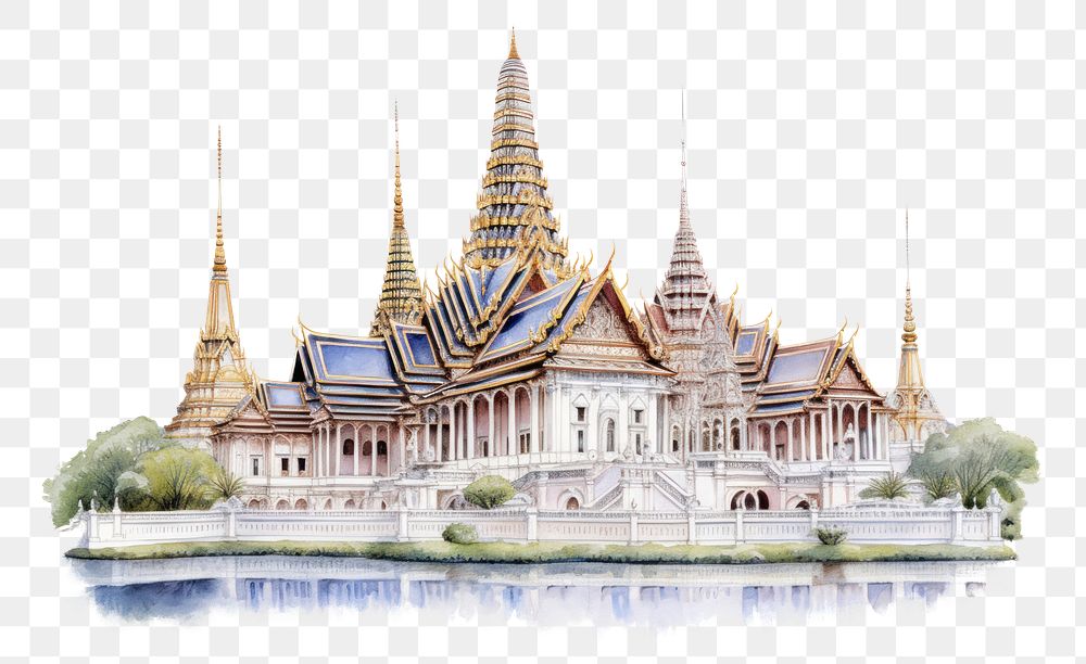 PNG Architecture building temple palace