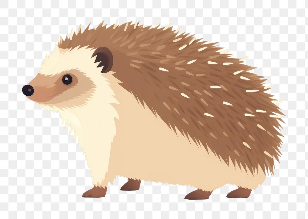 PNG Hedgehog animal mammal rodent. AI generated Image by rawpixel.