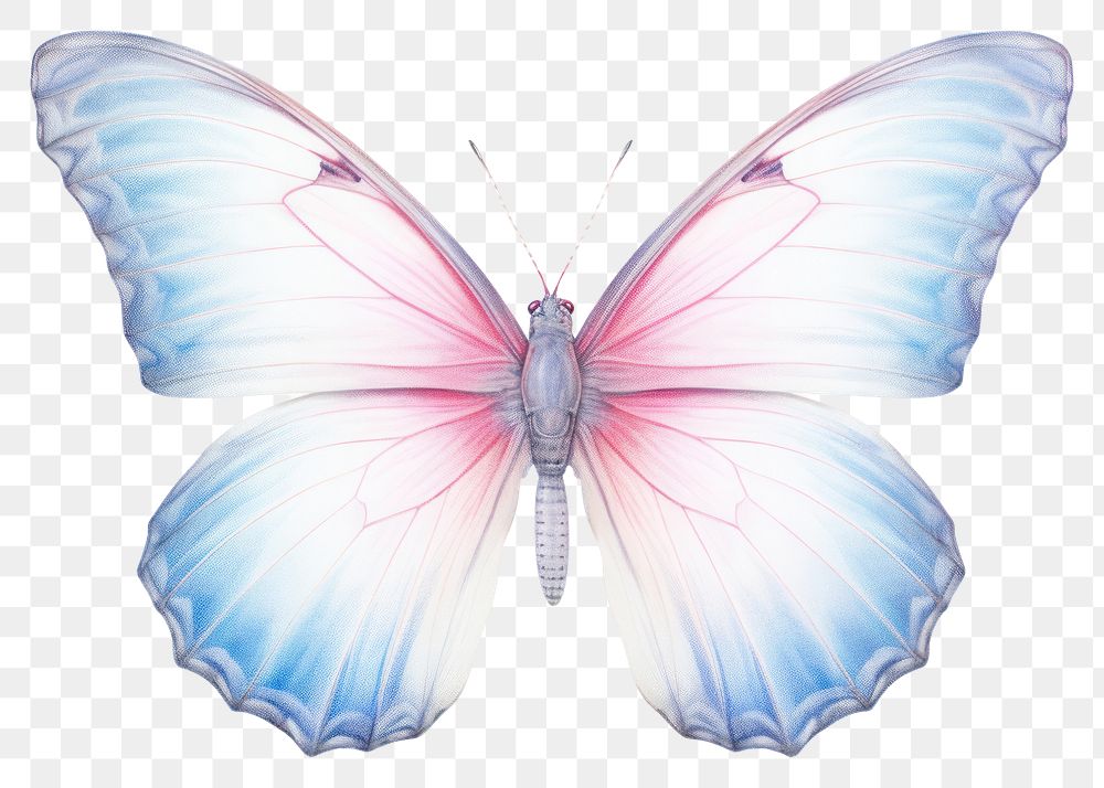 PNG Butterfly animal insect white background