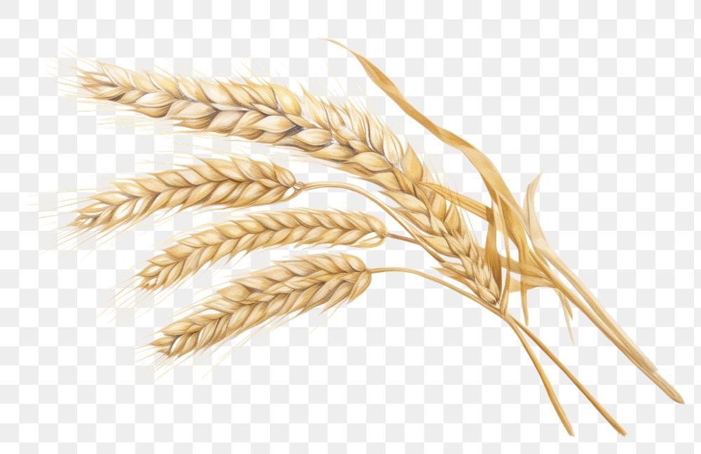 PNG Harvest wheat food white background. AI generated Image by rawpixel.