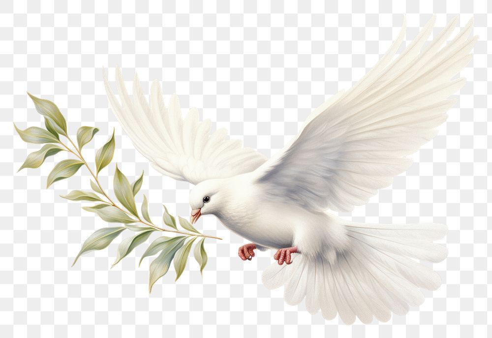 PNG White dove bird flying animal cockatoo wildlife. AI generated Image by rawpixel.
