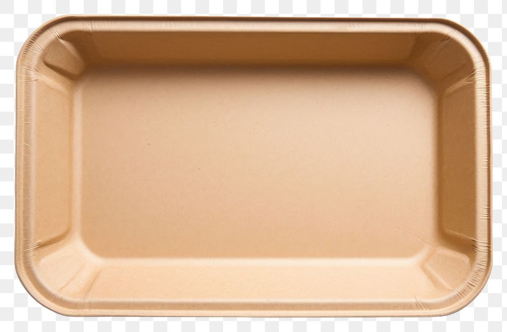 PNG Empty disposable paper fast food tray simplicity rectangle absence. 