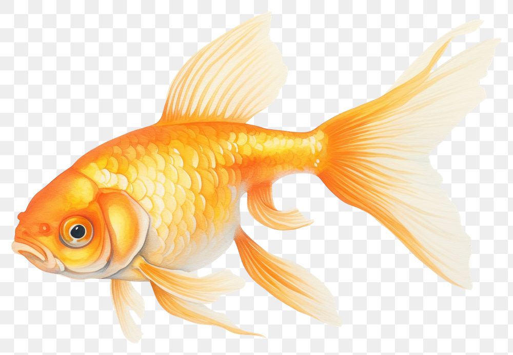 PNG Goldfish animal freshness wildlife. 