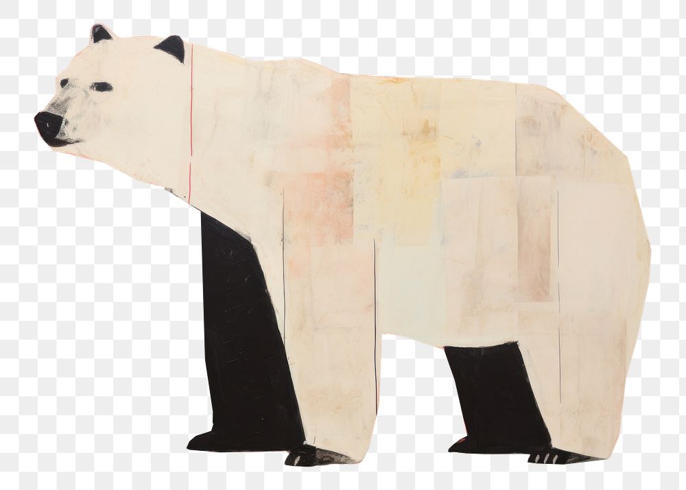 PNG Bear art painting animal. 