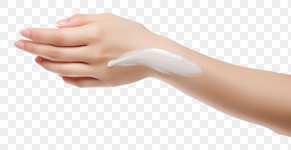 PNG Body care finger hand skin. 