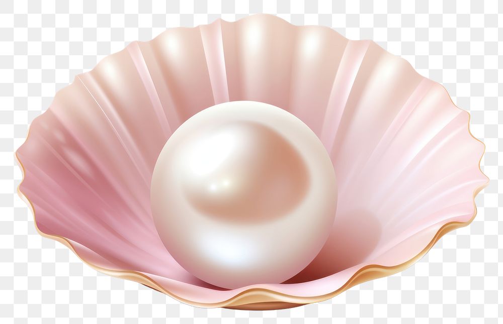 PNG Pearl jewelry shell accessories. AI generated Image by rawpixel.