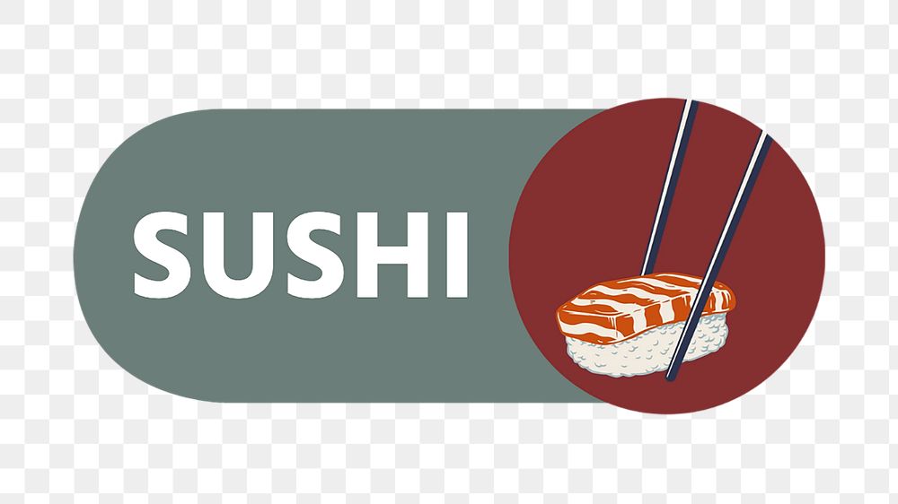 PNG Sushi food icon, transparent background
