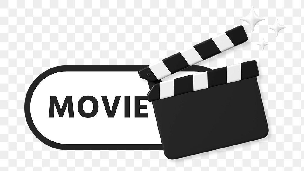 PNG Movie slide icon, transparent background