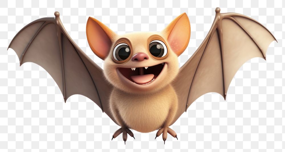 PNG Bat cartoon animal mammal. 