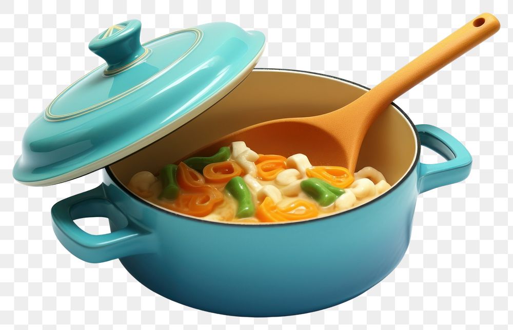 PNG Cooking pan food spoon dish. AI generated Image by rawpixel.