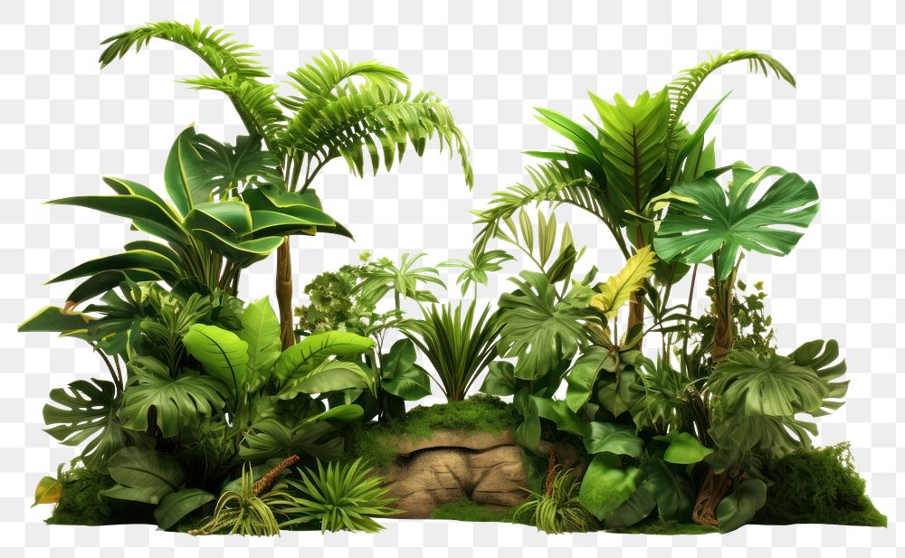 PNG Jungle vegetation outdoors tropics. 