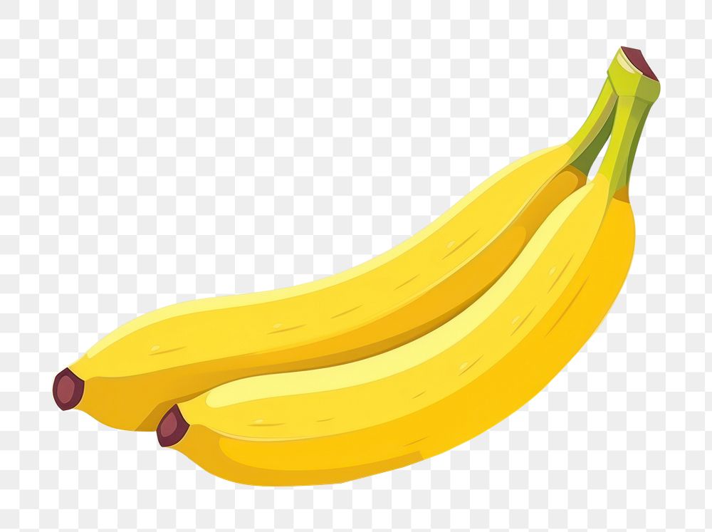 PNG Banana plant food freshness. 