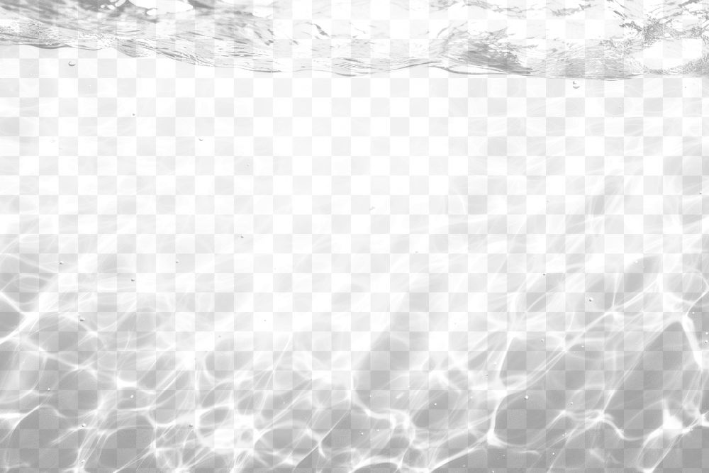 PNG water effect, transparent background AI generated image by rawpixel