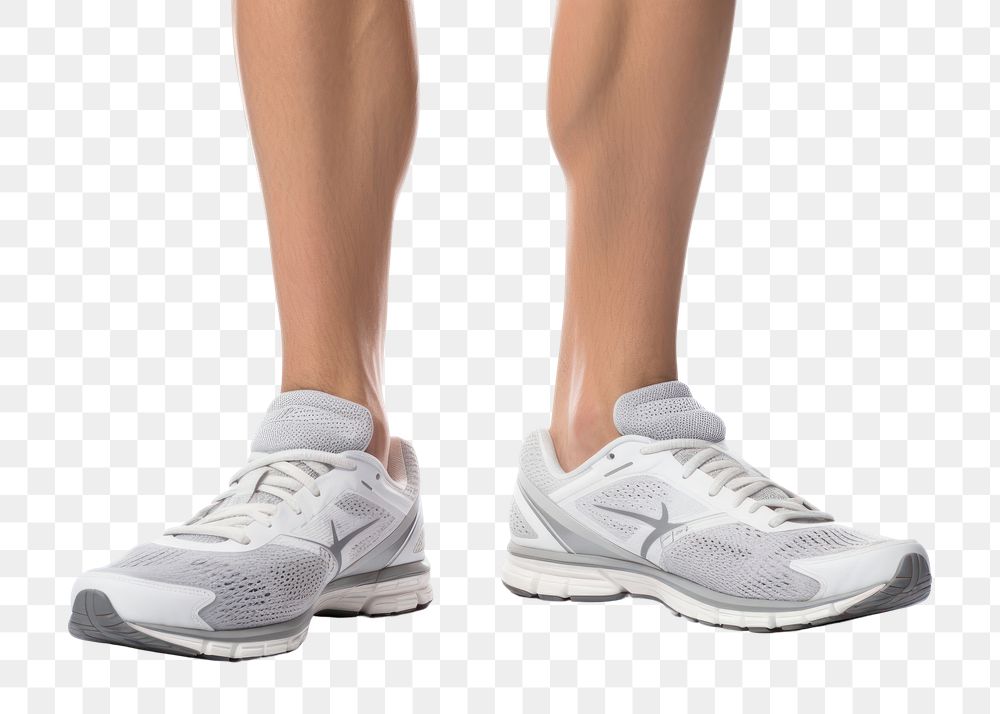 PNG Sports shoes footwear white racewalking. AI generated Image by rawpixel.
