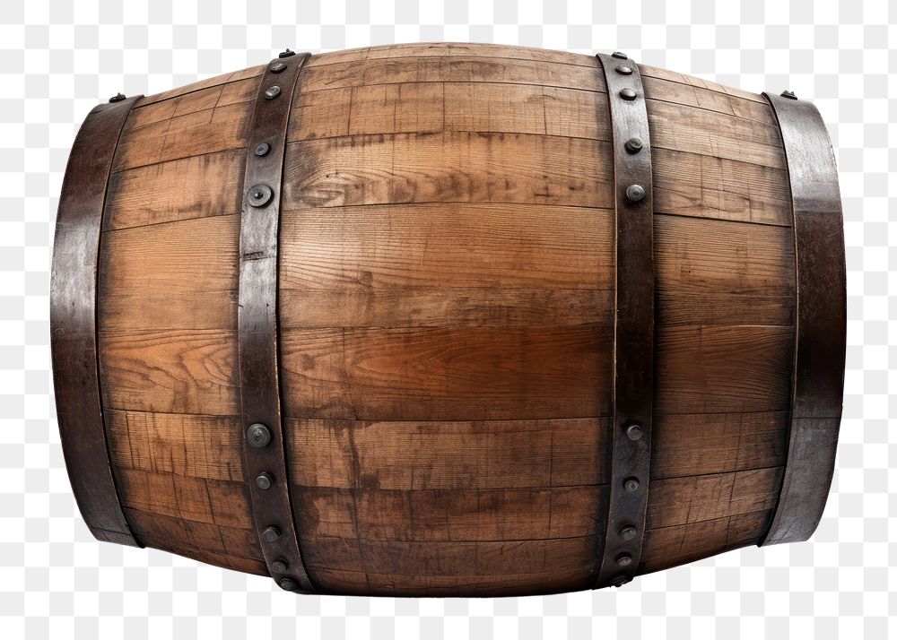 PNG Old wooden wine barrel keg old. AI generated Image by rawpixel.