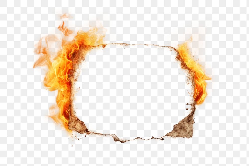 PNG Circle flame hole misfortune. 