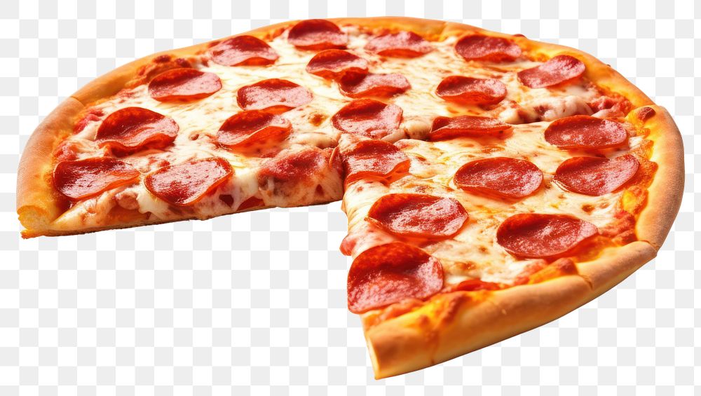 PNG Pepperoni pizza pepperoni food pepperoni pizza. AI generated Image by rawpixel.
