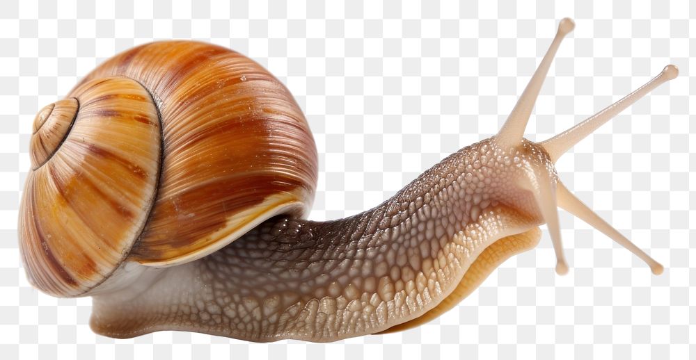 PNG Snail snail animal white background. AI generated Image by rawpixel.