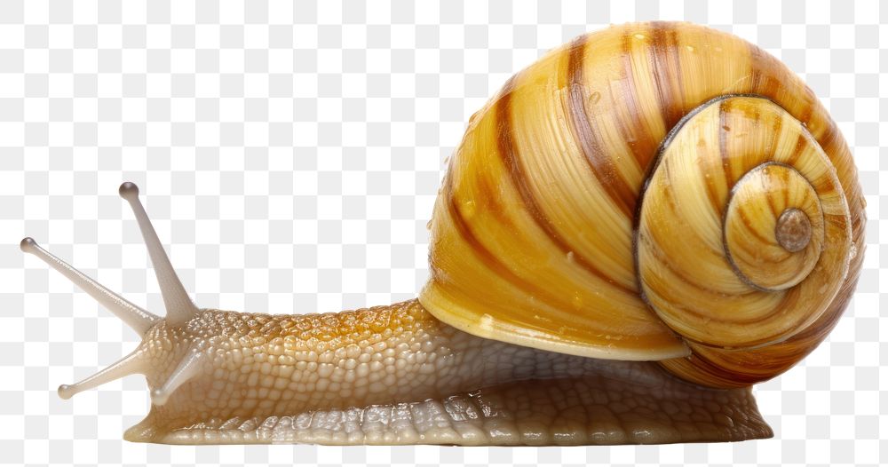 PNG Snail snail animal white background. AI generated Image by rawpixel.