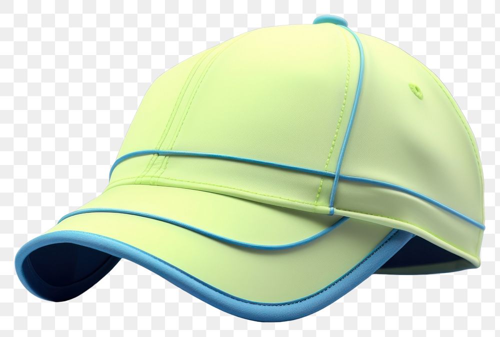 PNG Tennis hat white background headwear headgear. AI generated Image by rawpixel.