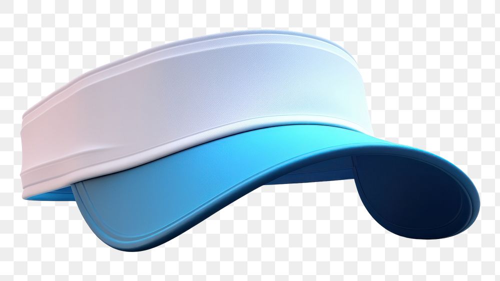 PNG Tennis visor white background electronics headgear. AI generated Image by rawpixel.