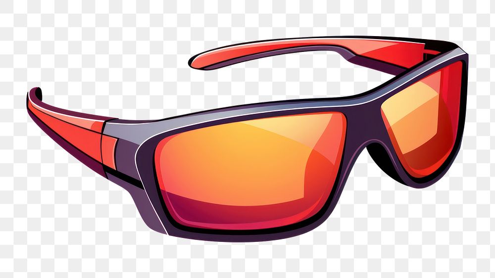 PNG Sport sunglasses white background accessories protection. 