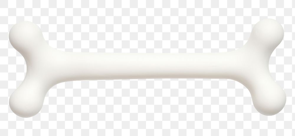 PNG Bone handle white white background. AI generated Image by rawpixel.