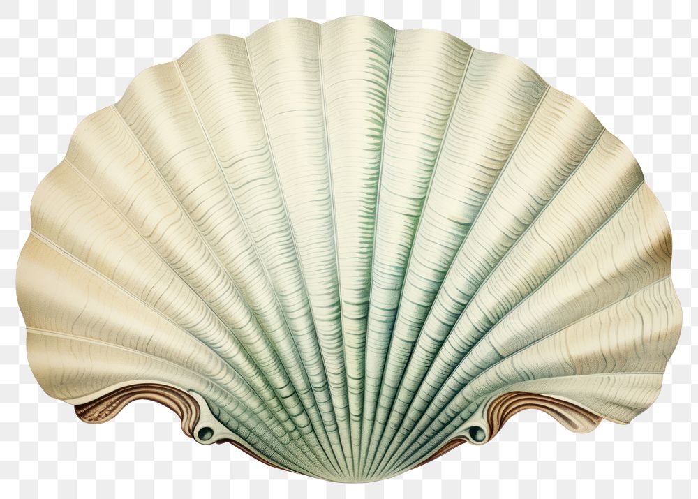 PNG Mollusc Shell seashell pattern clam. AI generated Image by rawpixel.