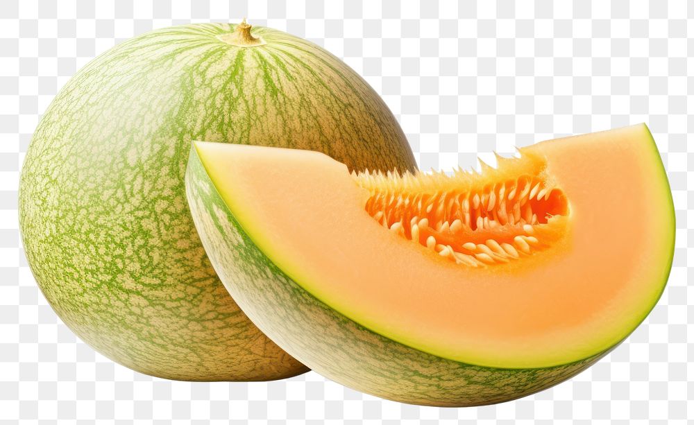 PNG Melon piece fruit plant food. 