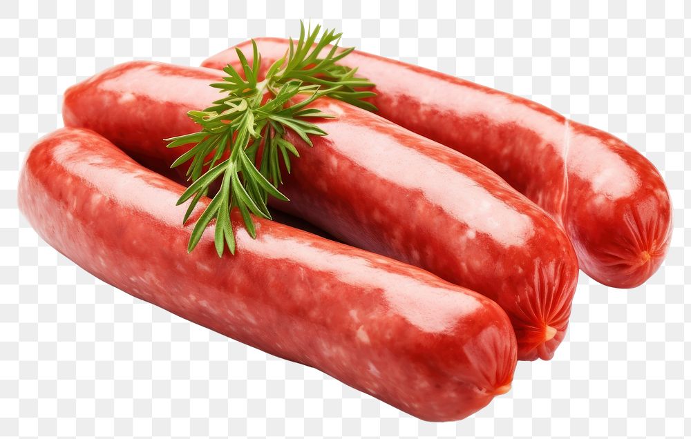 PNG Raw sausage meat food pork. AI generated Image by rawpixel.
