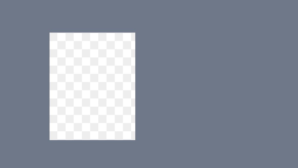 PNG dark gray frame, transparent background