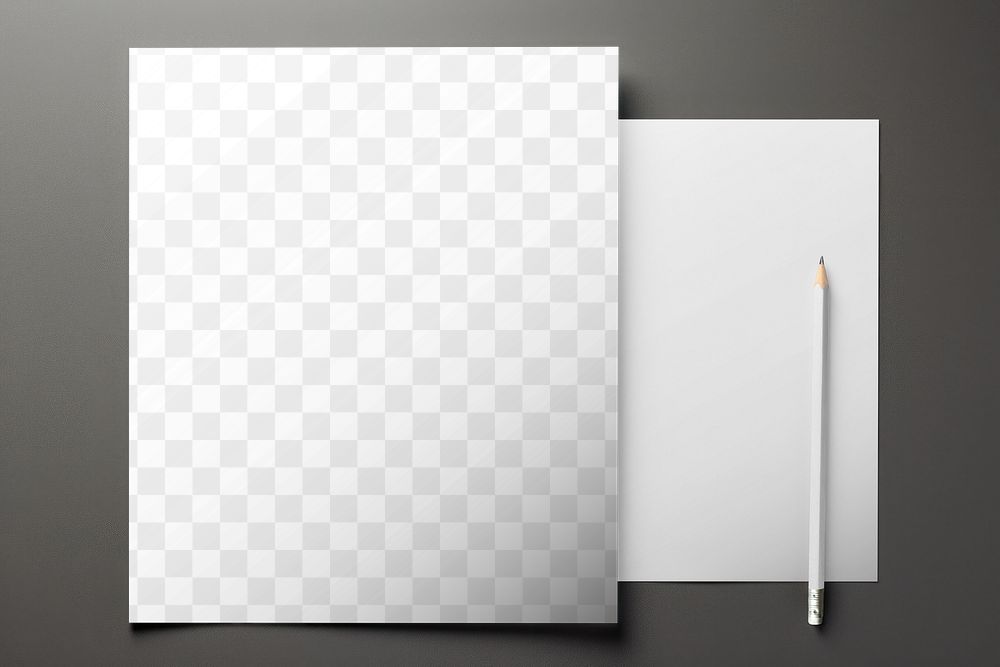 Corporate identity png mockup, transparent design