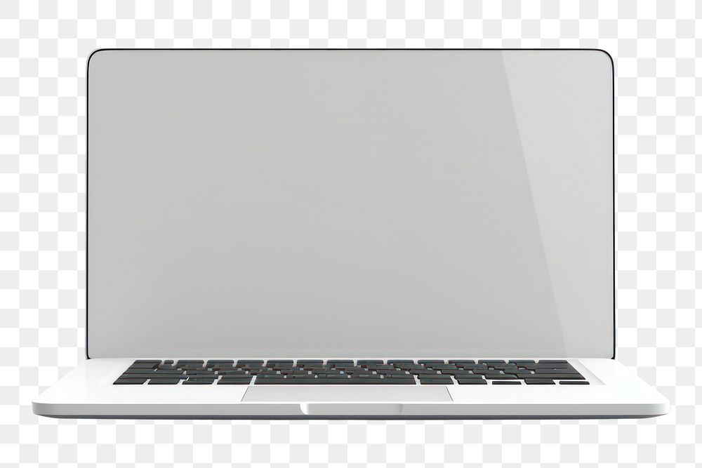 PNG  Computer laptop white background portability. AI generated Image by rawpixel.