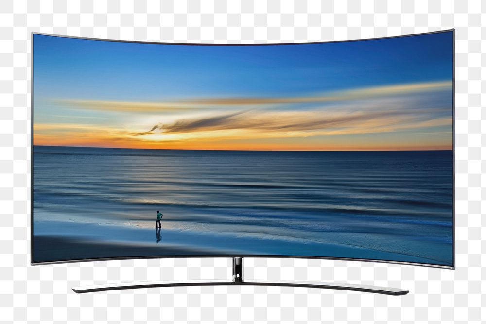 Smart TV png, transparent background