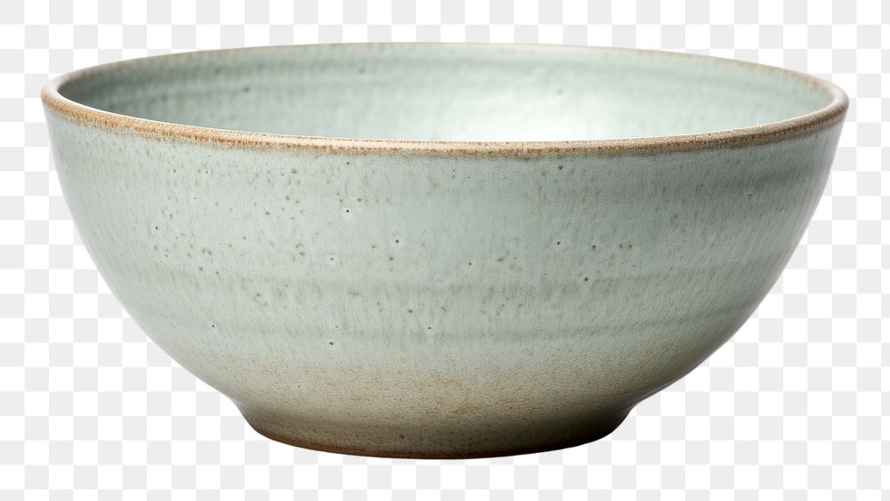 PNG Empty bowl porcelain pottery cup. 