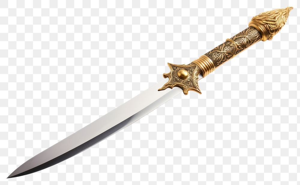 PNG Ottoman sword dagger weapon blade. AI generated Image by rawpixel.