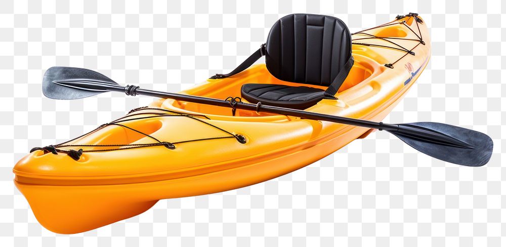 PNG Plastic kayak vehicle paddle canoe. AI generated Image by rawpixel.