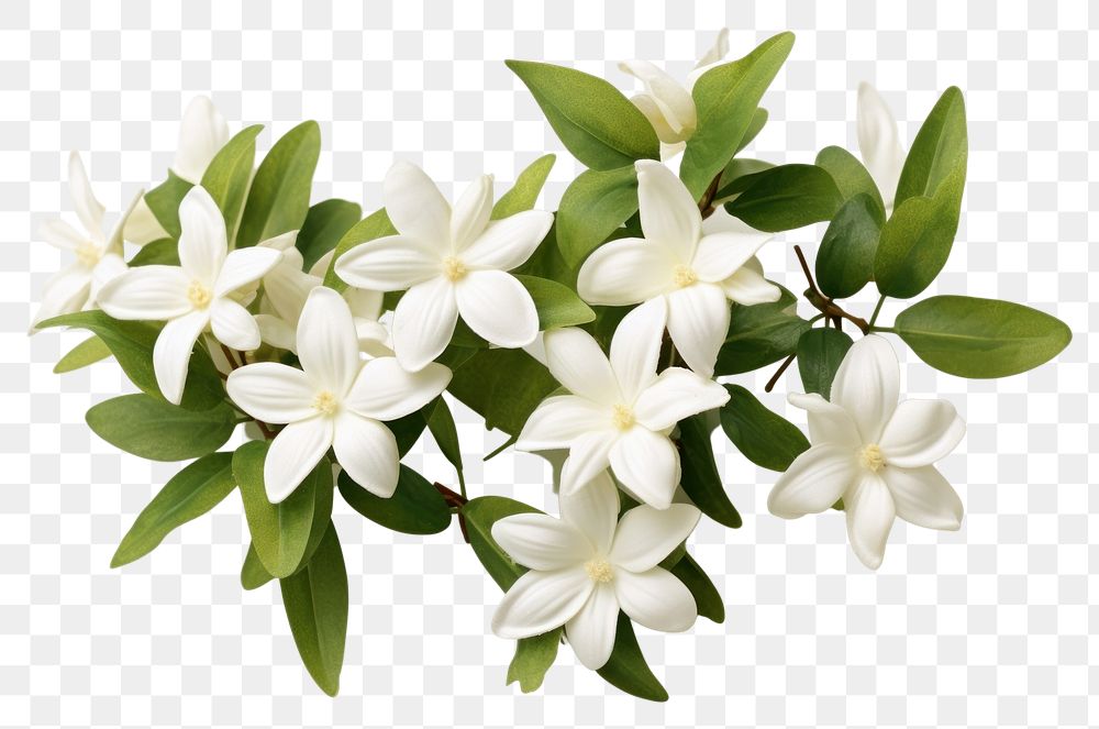 PNG Star Jasmine flower plant petal