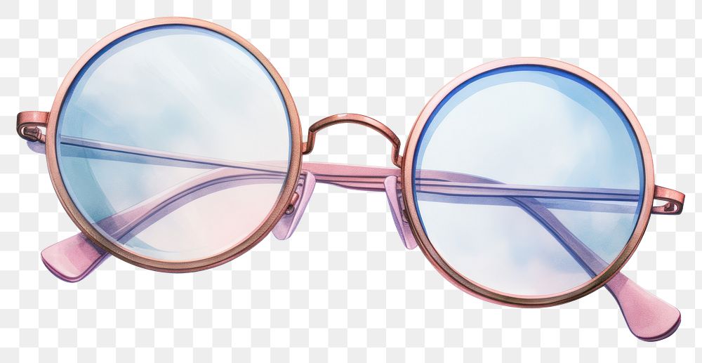 PNG Vintage glasses sunglasses white background accessories. AI generated Image by rawpixel.