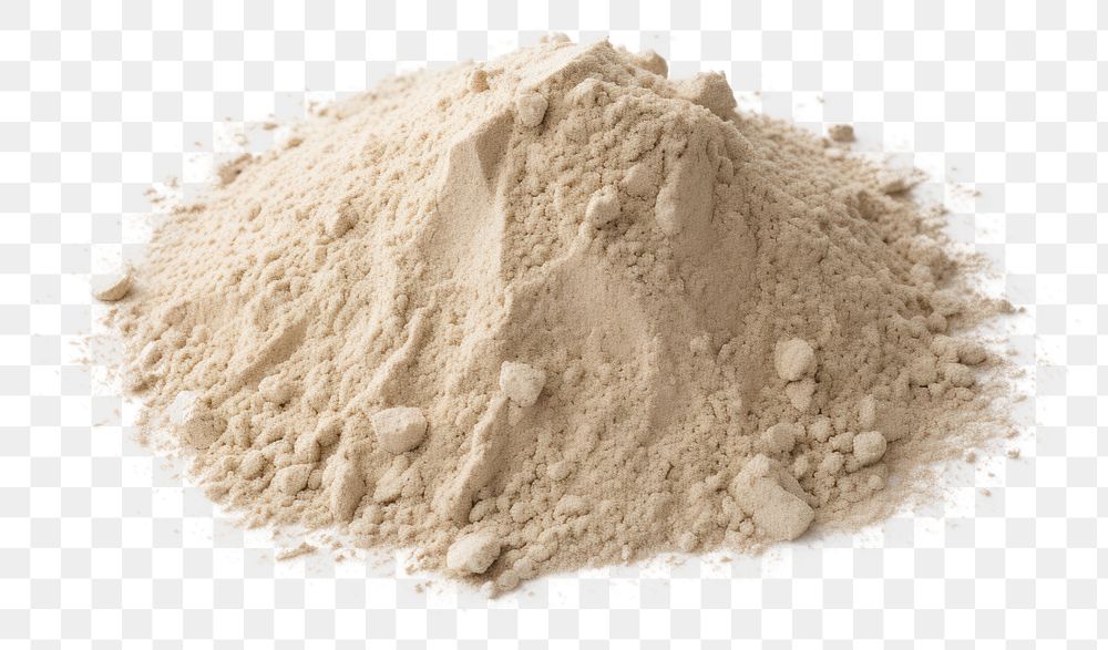 PNG Powder ingredient brown flour. 