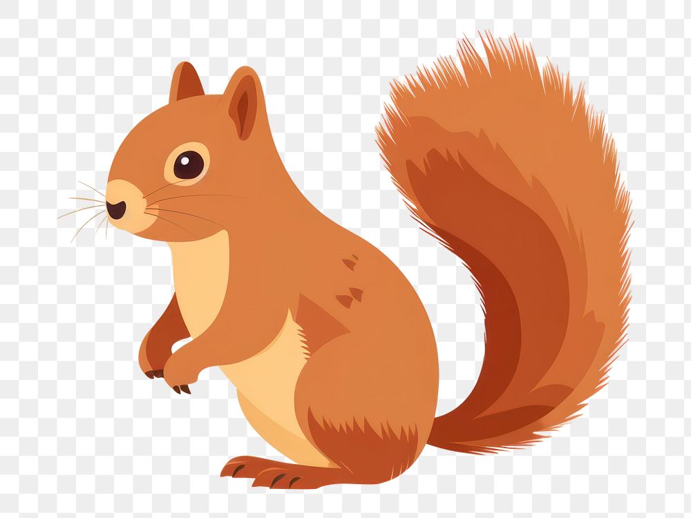 PNG Squirrel wildlife rodent animal. AI generated Image by rawpixel.