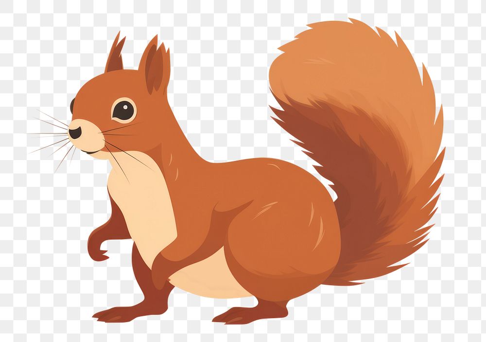PNG Squirrel rodent animal mammal. AI generated Image by rawpixel.