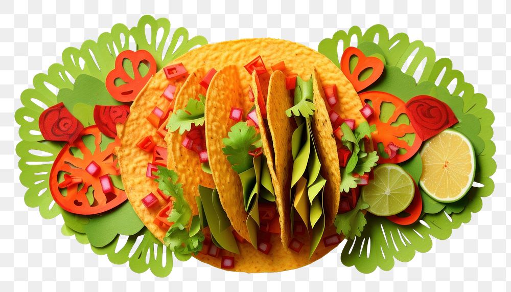 PNG Food taco vegetable freshness. AI generated Image by rawpixel.