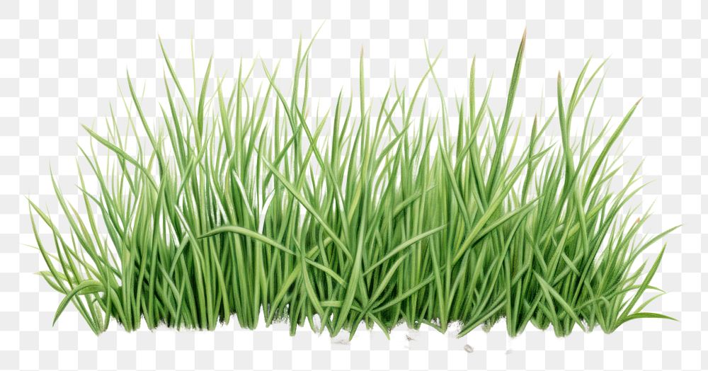 PNG Grass plant lawn white background. AI generated Image by rawpixel.